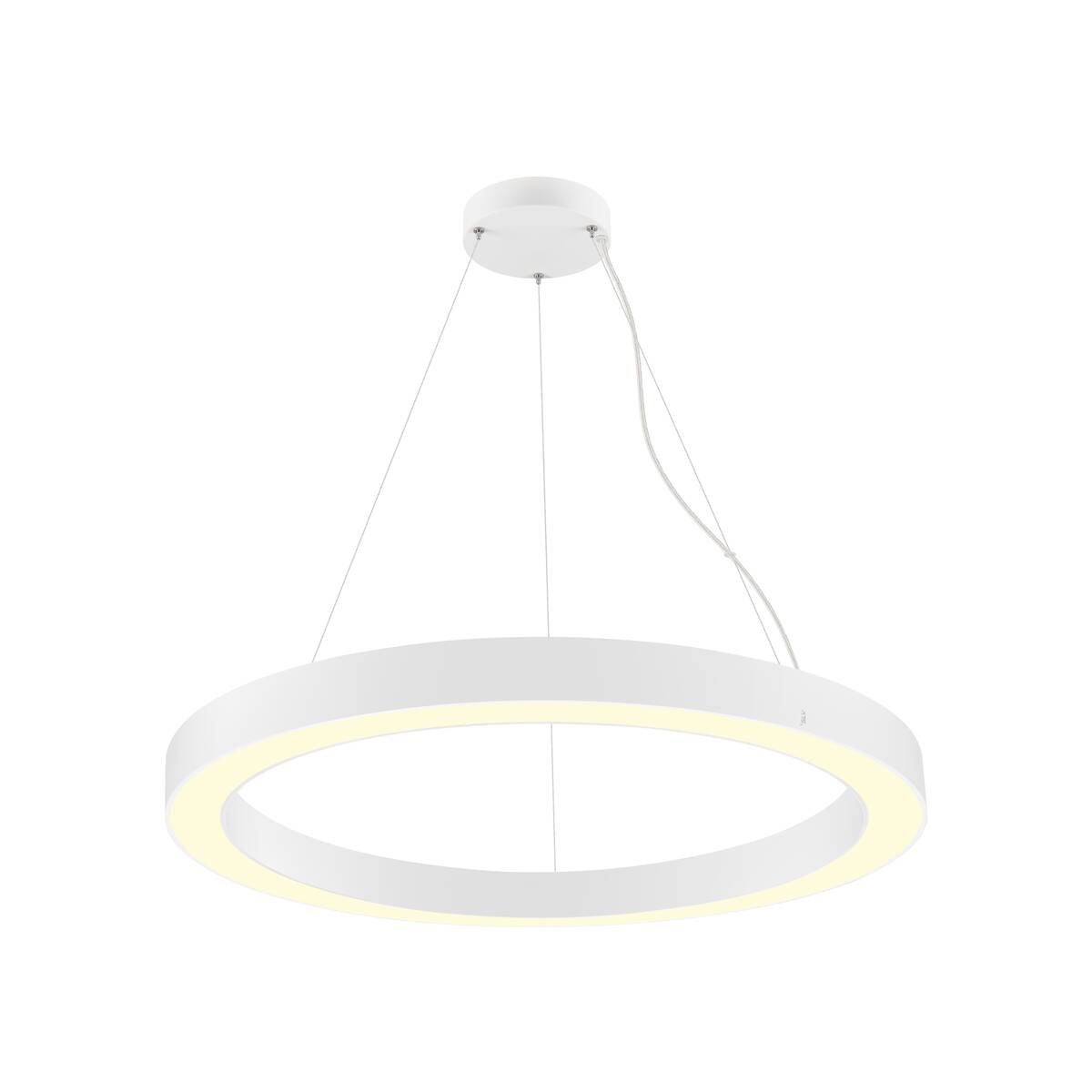 LA 1008594 MEDO® RING 90 závěsné svítidlo, délka závěsu 300cm, 3000/4000K, 110°, DALI, dotykové, bílé. - BIG WHITE (SLV)