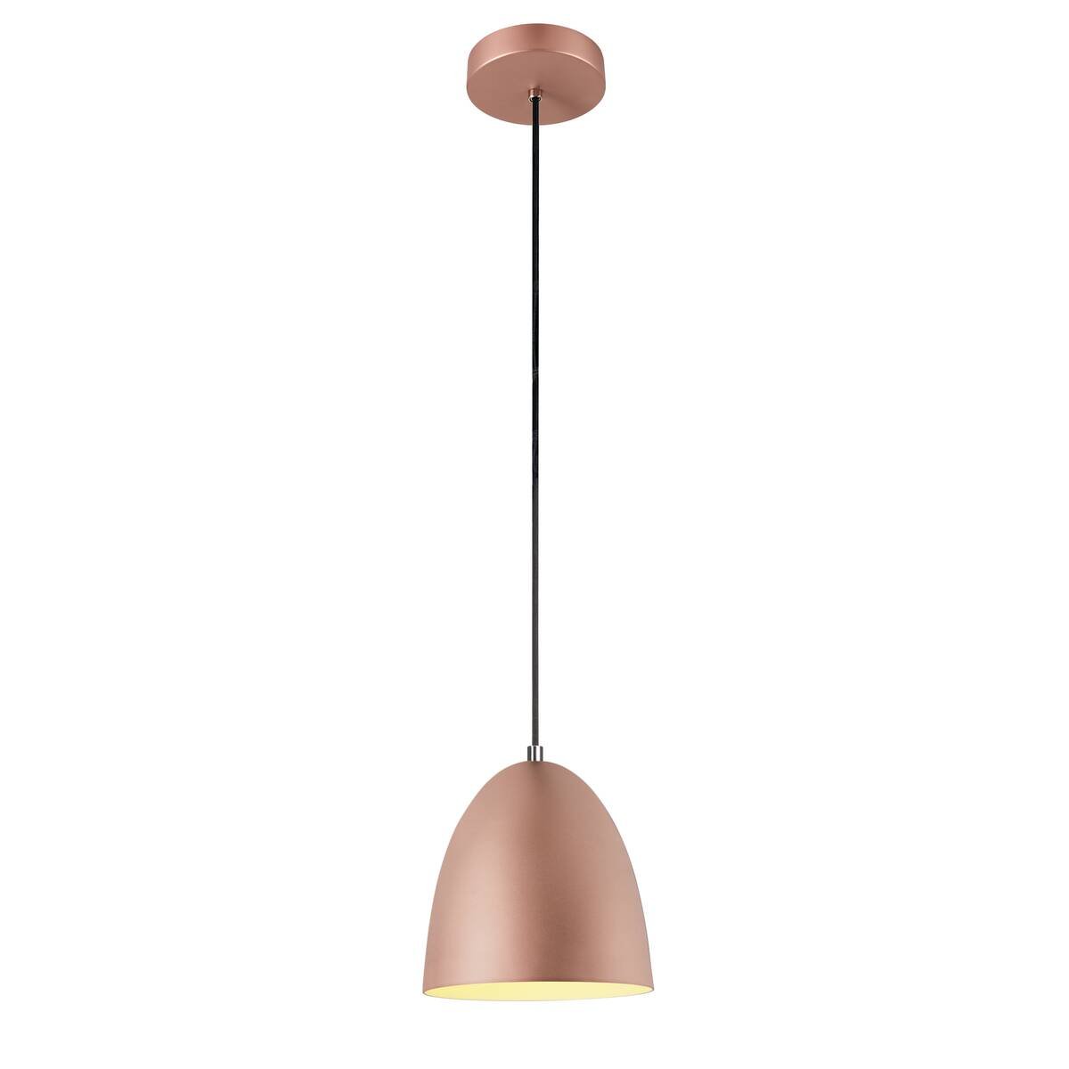 LA 1008130 PRO CONE 20 závěsné svítidlo, délka závěsu 250cm, E27, 1x max. 60W, měděná / bílá - BIG WHITE (SLV)
