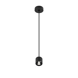 Obrázek pro produkt VARYT závěsné světlo, E14, délka závěsu 150cm, 1x max. 6W, černá barva - BIG WHITE (SLV)