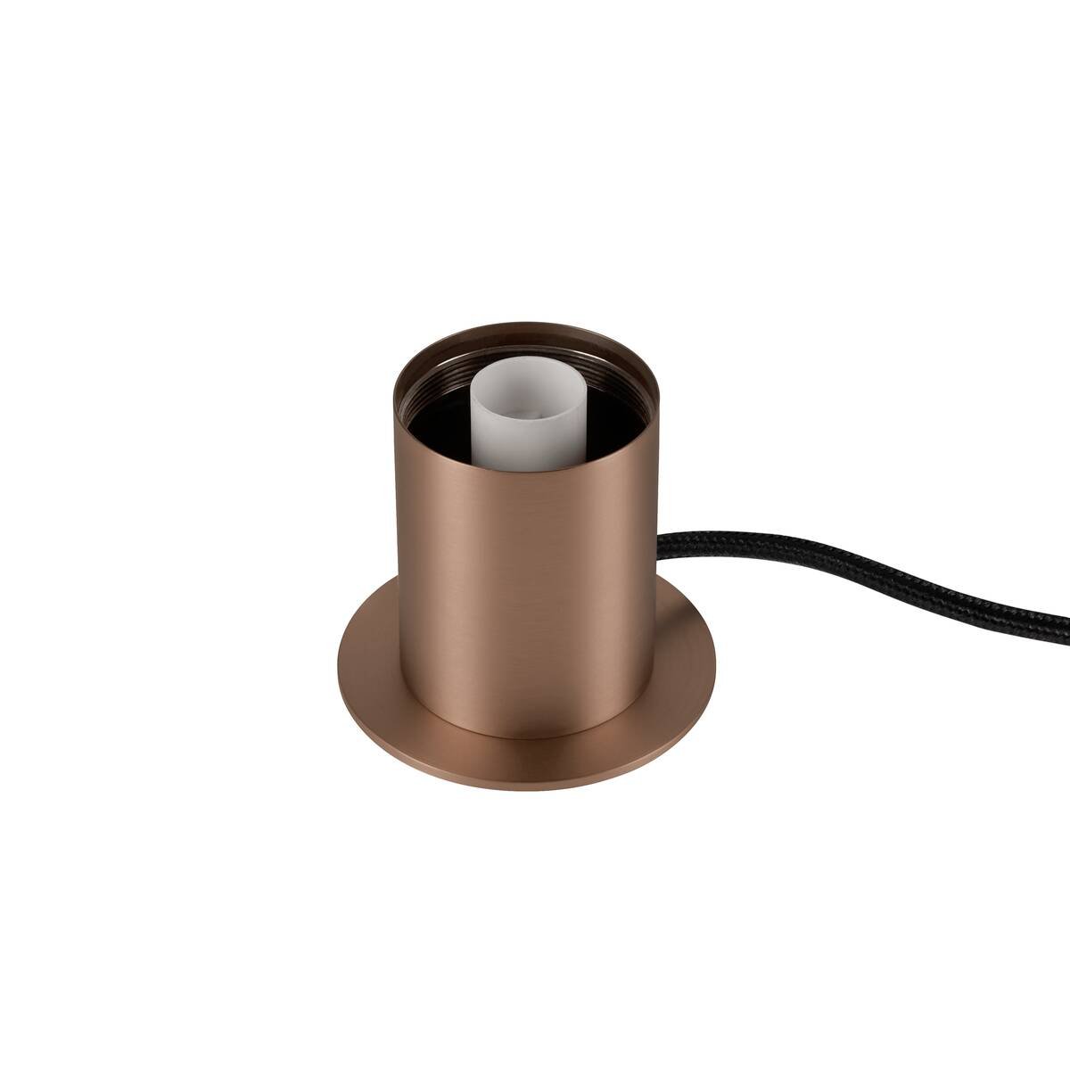 LA 1008113 VARYT Stolní lampa, kulatá, 1x max. 6W, E14, měď - BIG WHITE (SLV)