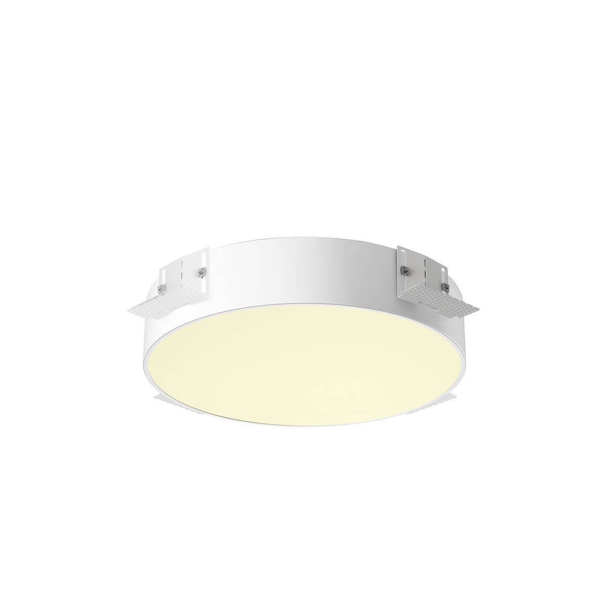 LA 1008632 MEDO® 40 vestavné svítidlo do stropu, bez rámu, 3000/4000K, 80°, IP20, kulaté, bílé - BIG WHITE (SLV)