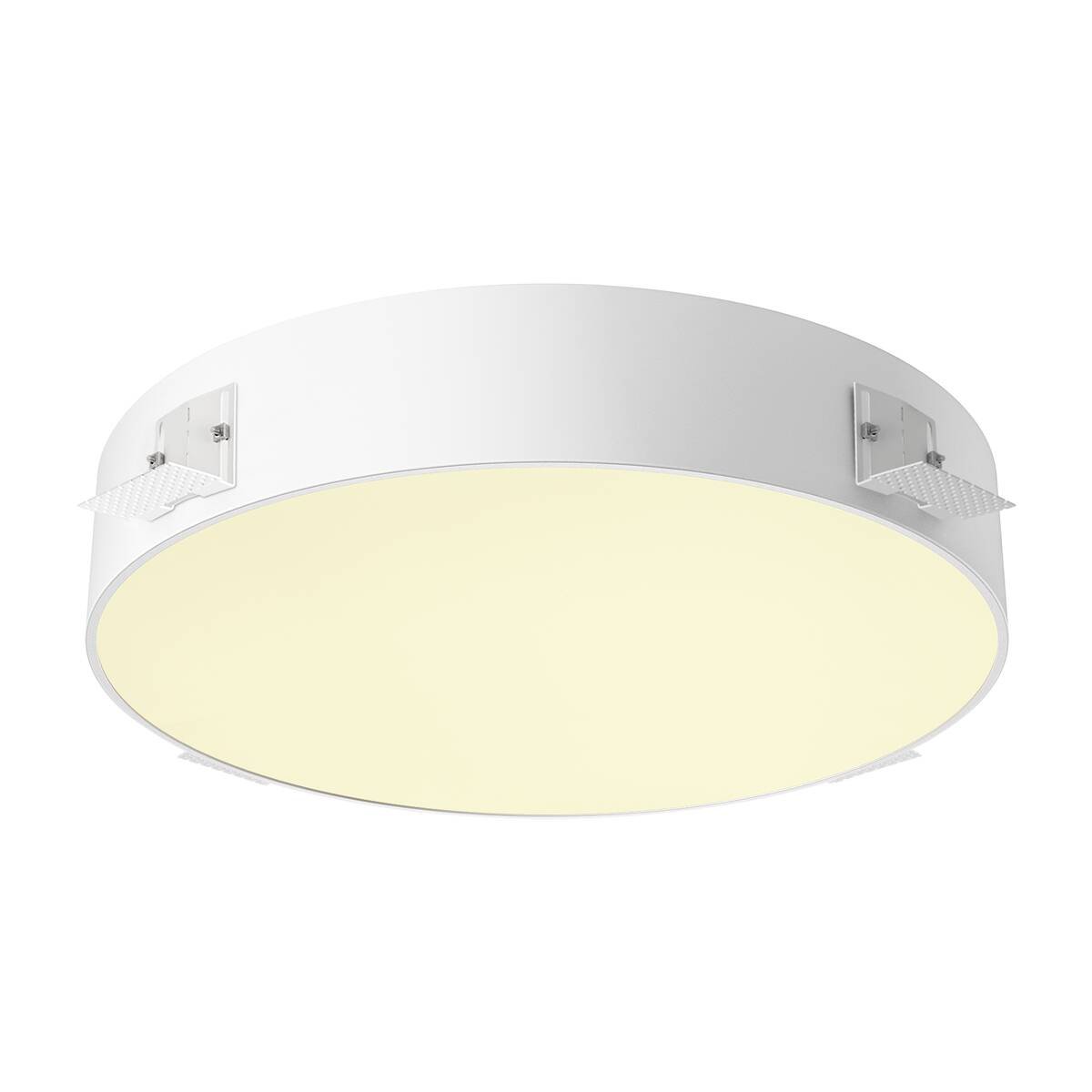LA 1008634 MEDO® 60 vestavné svítidlo do stropu, bez rámu, 3000/4000K, 80°, IP20, kulaté, bílé - BIG WHITE (SLV)