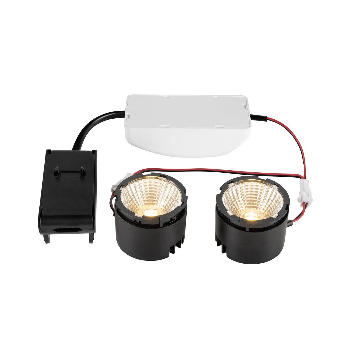 LA 1008005 NEW TRIA® DOUBLE LED modul, 2700K, 38°, PHASE, černá - BIG WHITE (SLV)