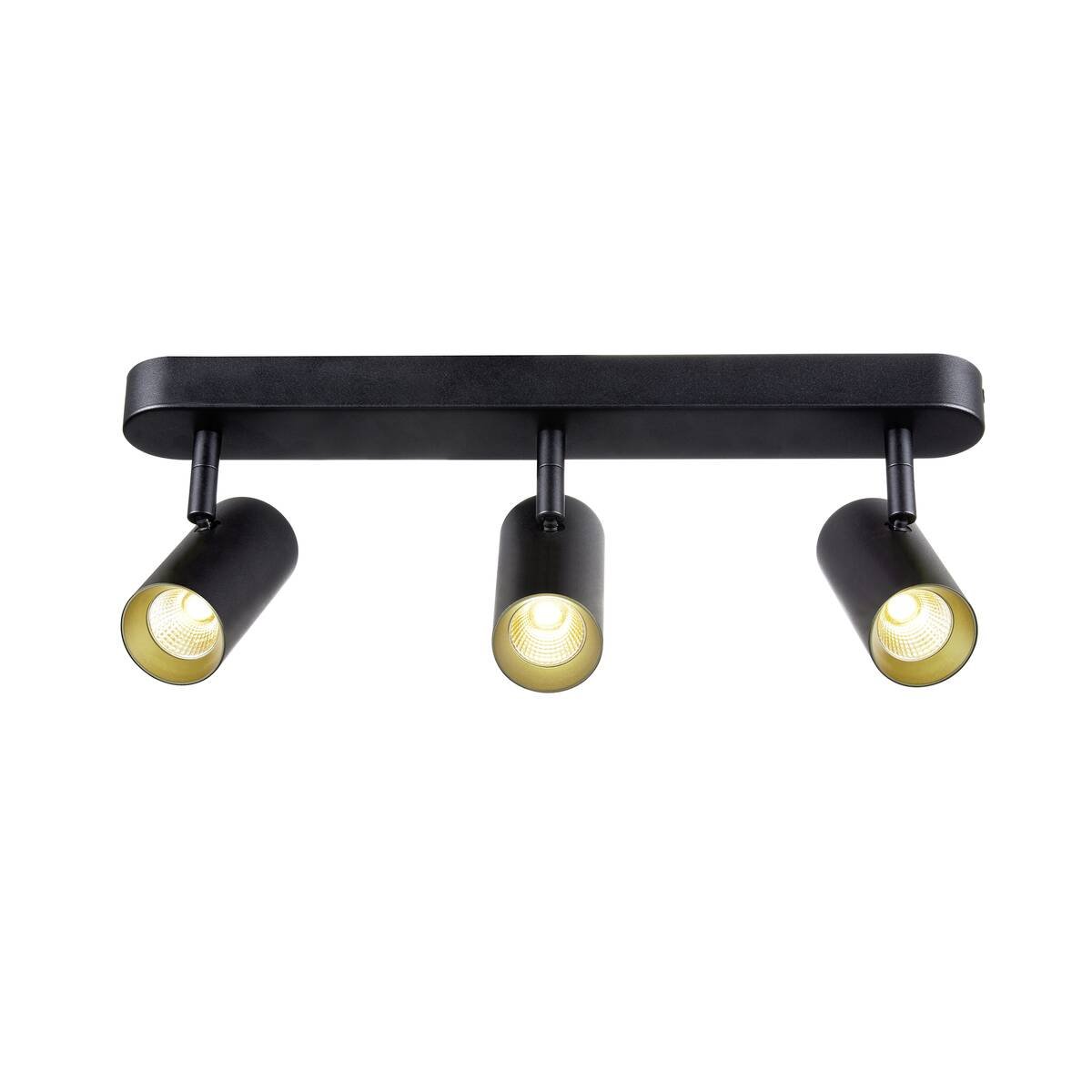 LA 1008708 NOBLO® nástěnné a stropní svítidlo, trojité, kulaté, 2000-3000K, 22W, Dim-to-Warm, PHASE, 36°, černé - BIG WHITE (SLV) (obrázek 7)