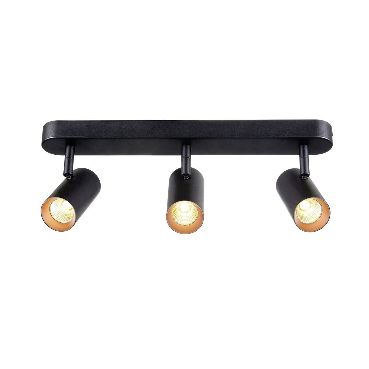LA 1008708 NOBLO® nástěnné a stropní svítidlo, trojité, kulaté, 2000-3000K, 22W, Dim-to-Warm, PHASE, 36°, černé - BIG WHITE (SLV) (obrázek 8)