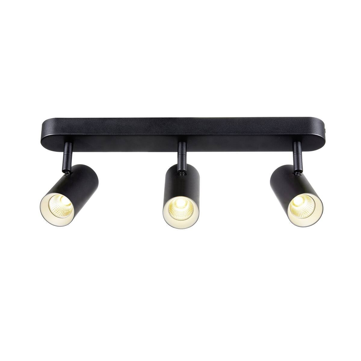 LA 1008708 NOBLO® nástěnné a stropní svítidlo, trojité, kulaté, 2000-3000K, 22W, Dim-to-Warm, PHASE, 36°, černé - BIG WHITE (SLV) (obrázek 9)
