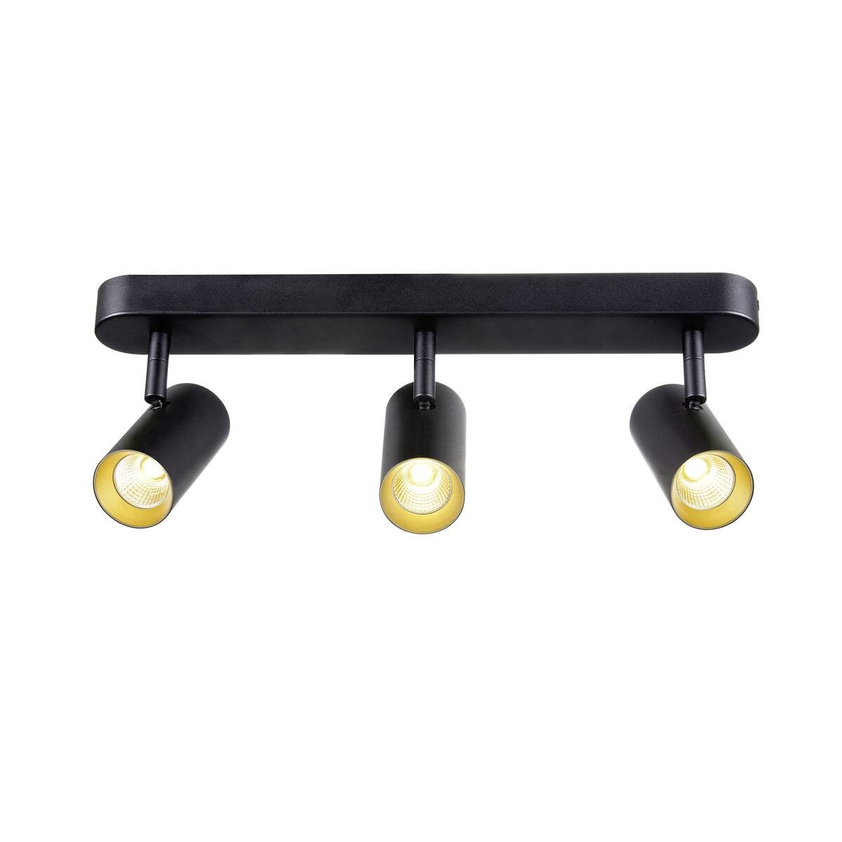 LA 1008708 NOBLO® nástěnné a stropní svítidlo, trojité, kulaté, 2000-3000K, 22W, Dim-to-Warm, PHASE, 36°, černé - BIG WHITE (SLV) (obrázek 10)