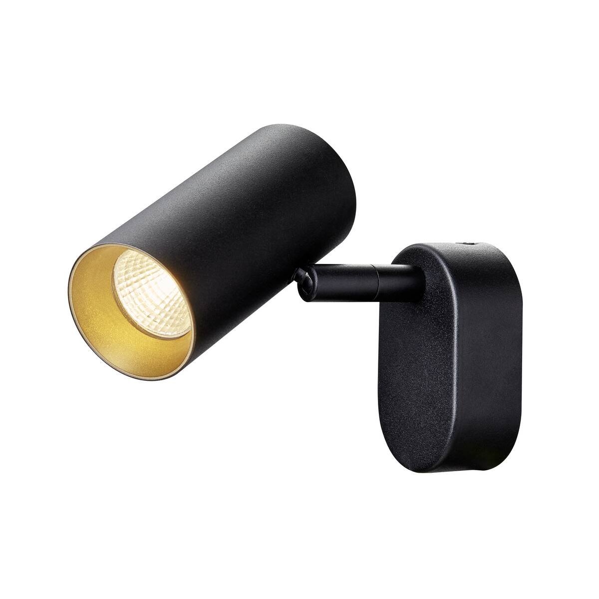 LA 1008718 NOBLO® nástěnné a stropní svítidlo, jednoduché, kulaté, 2700K, 6W, PHASE, 32°, černé - BIG WHITE (SLV) (obrázek 3)