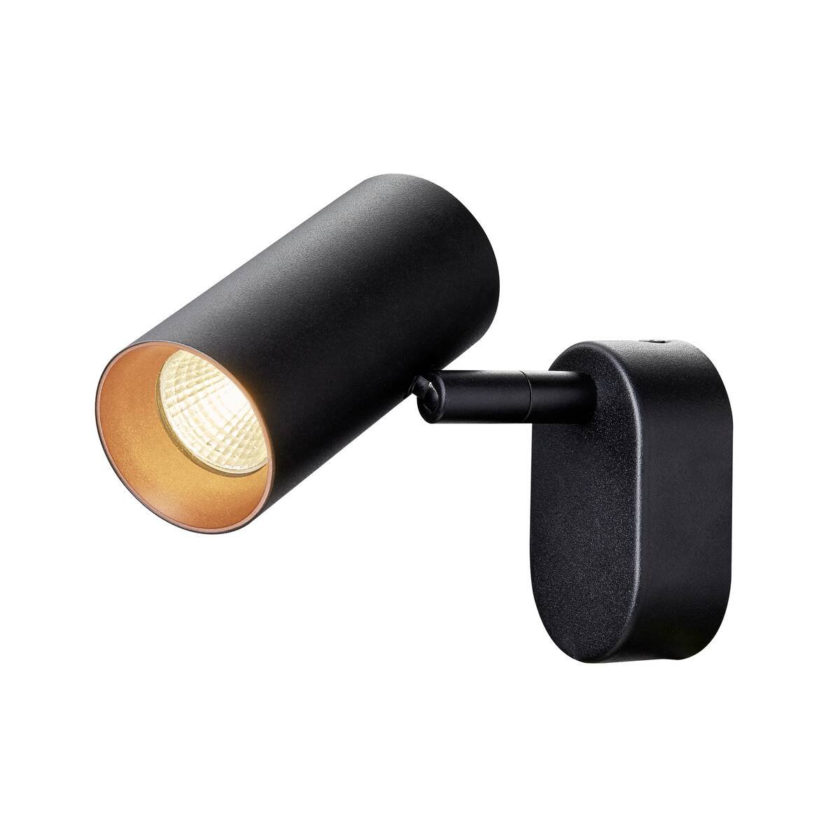 LA 1008718 NOBLO® nástěnné a stropní svítidlo, jednoduché, kulaté, 2700K, 6W, PHASE, 32°, černé - BIG WHITE (SLV) (obrázek 5)