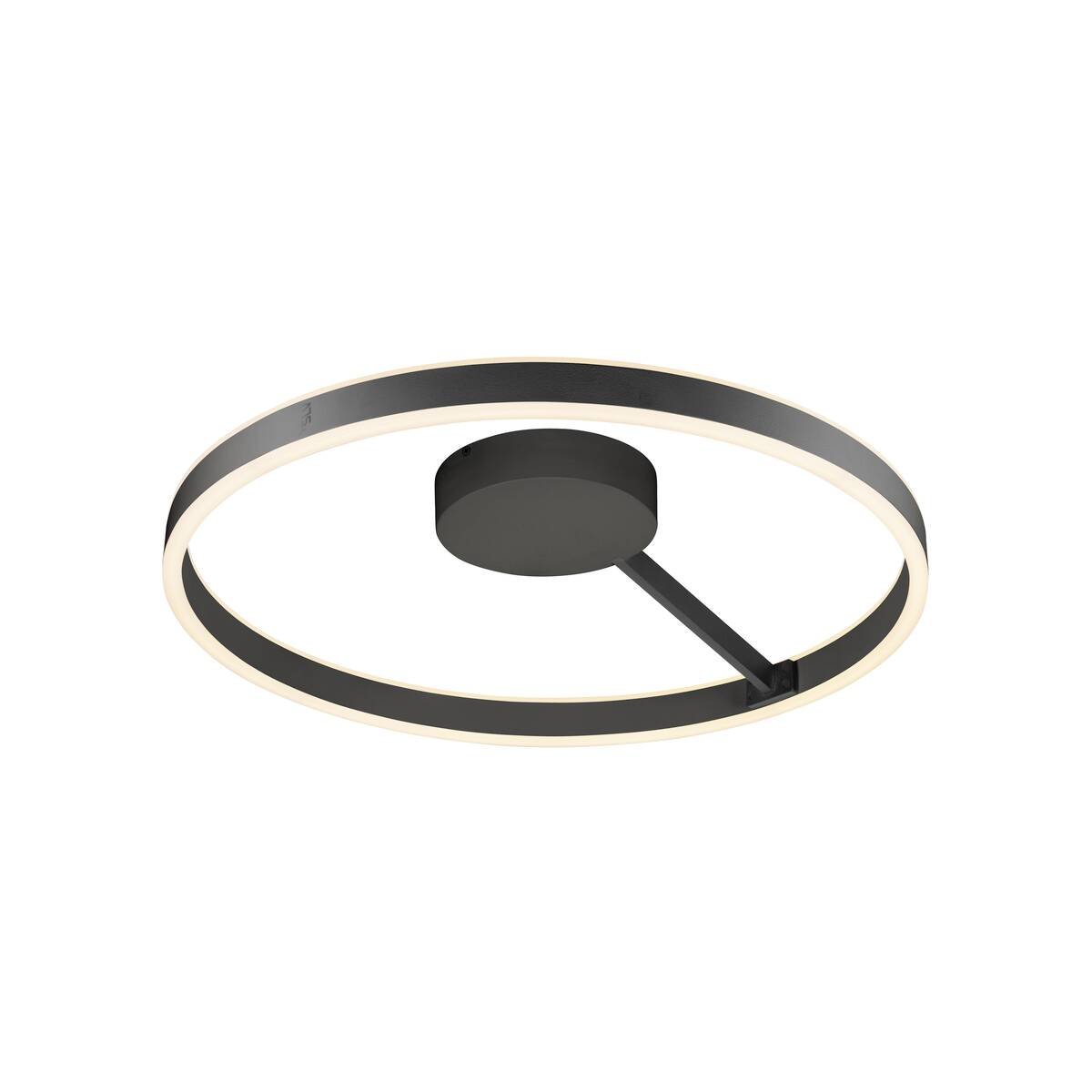 LA 1008550 ONE nástěnné a stropní svítidlo, kulaté, 2700/3000K, 23W, PHASE, 130°, černé - BIG WHITE (SLV)