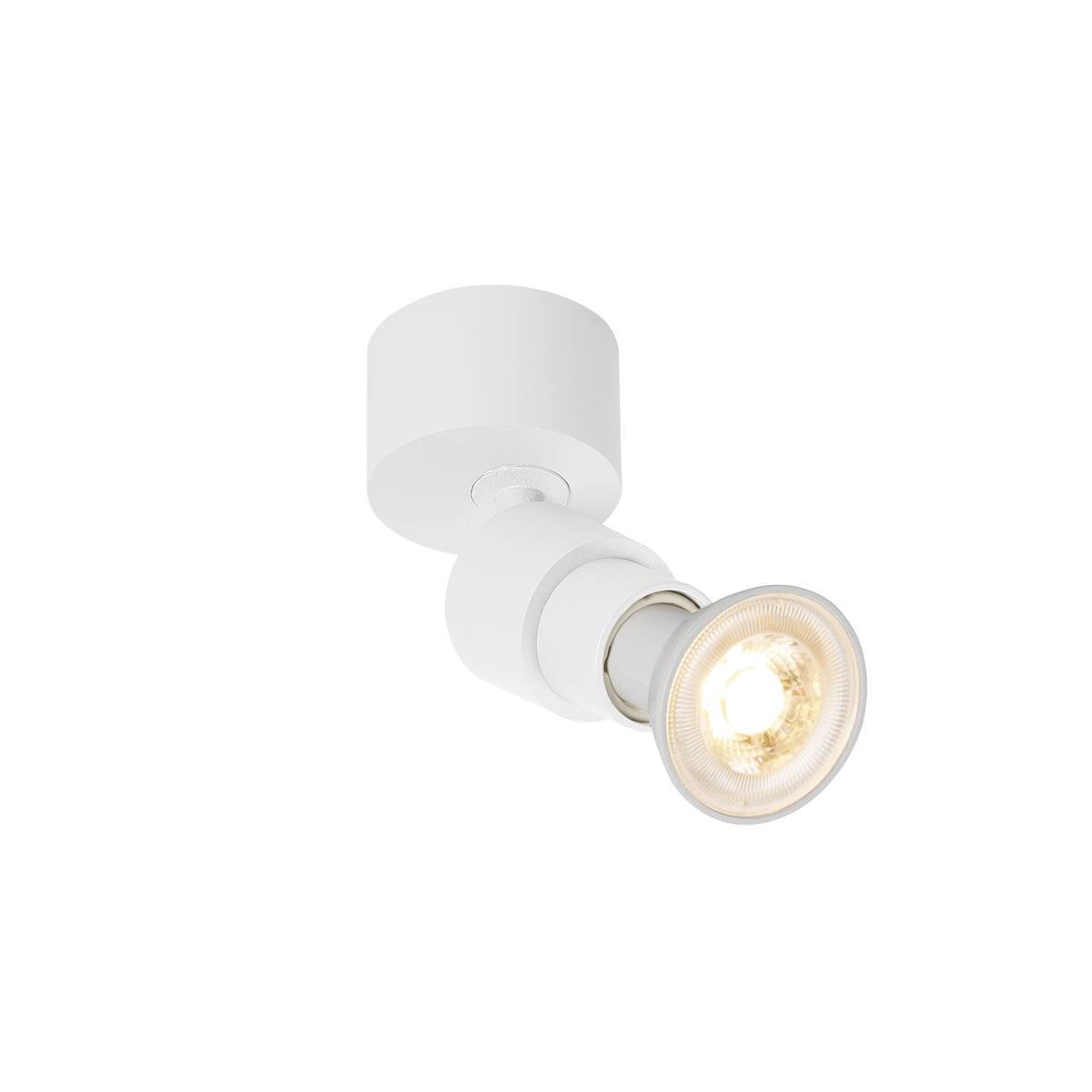 LA 1008228 PURI 2.0 Basic nástěnné a stropní svítidlo, kulaté, 1x max. 6W GU10, bílé - BIG WHITE (SLV)