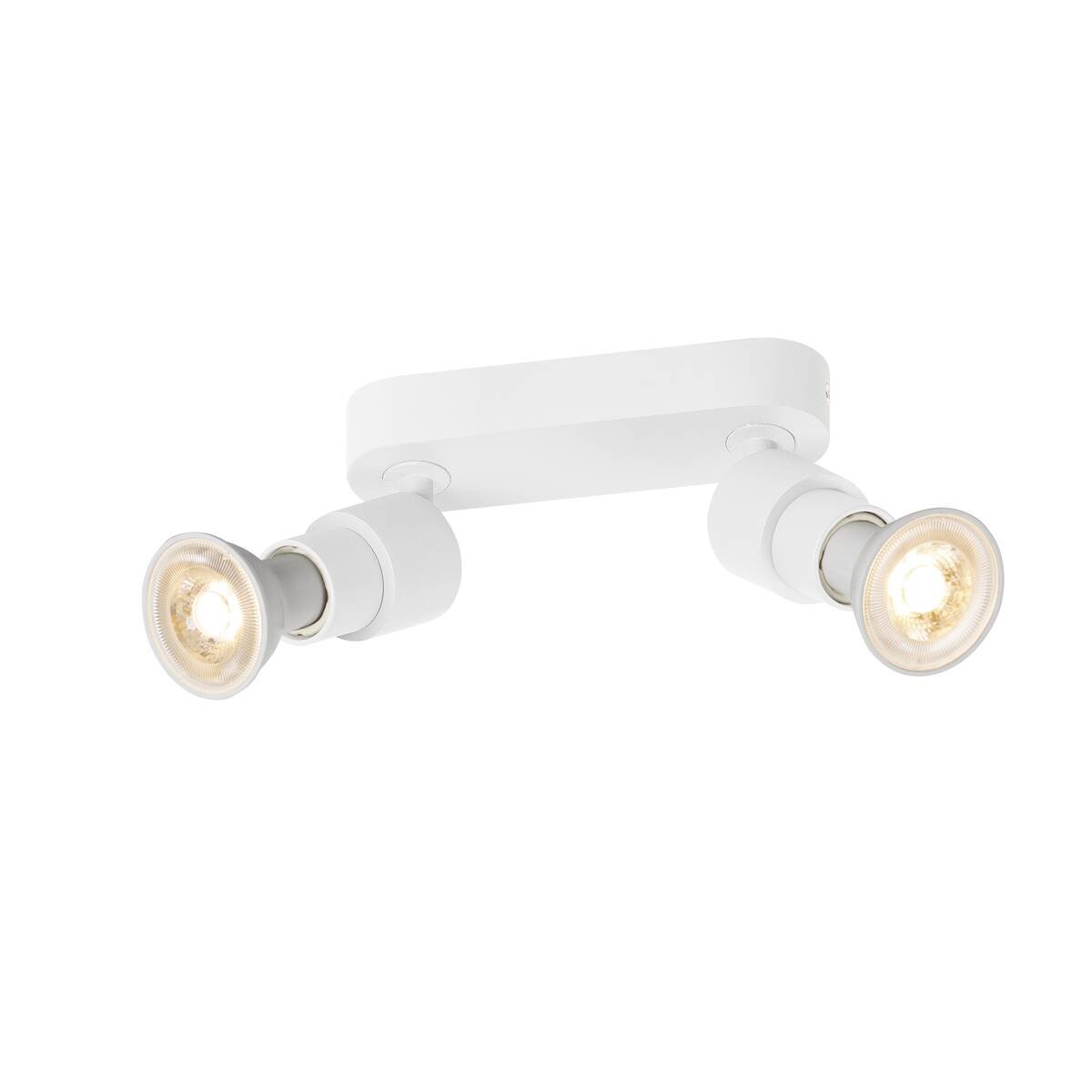 LA 1008240 PURI 2.0 Basic nástěnné a stropní svítidlo, 2 x max. 6W GU10, bílé - BIG WHITE (SLV)