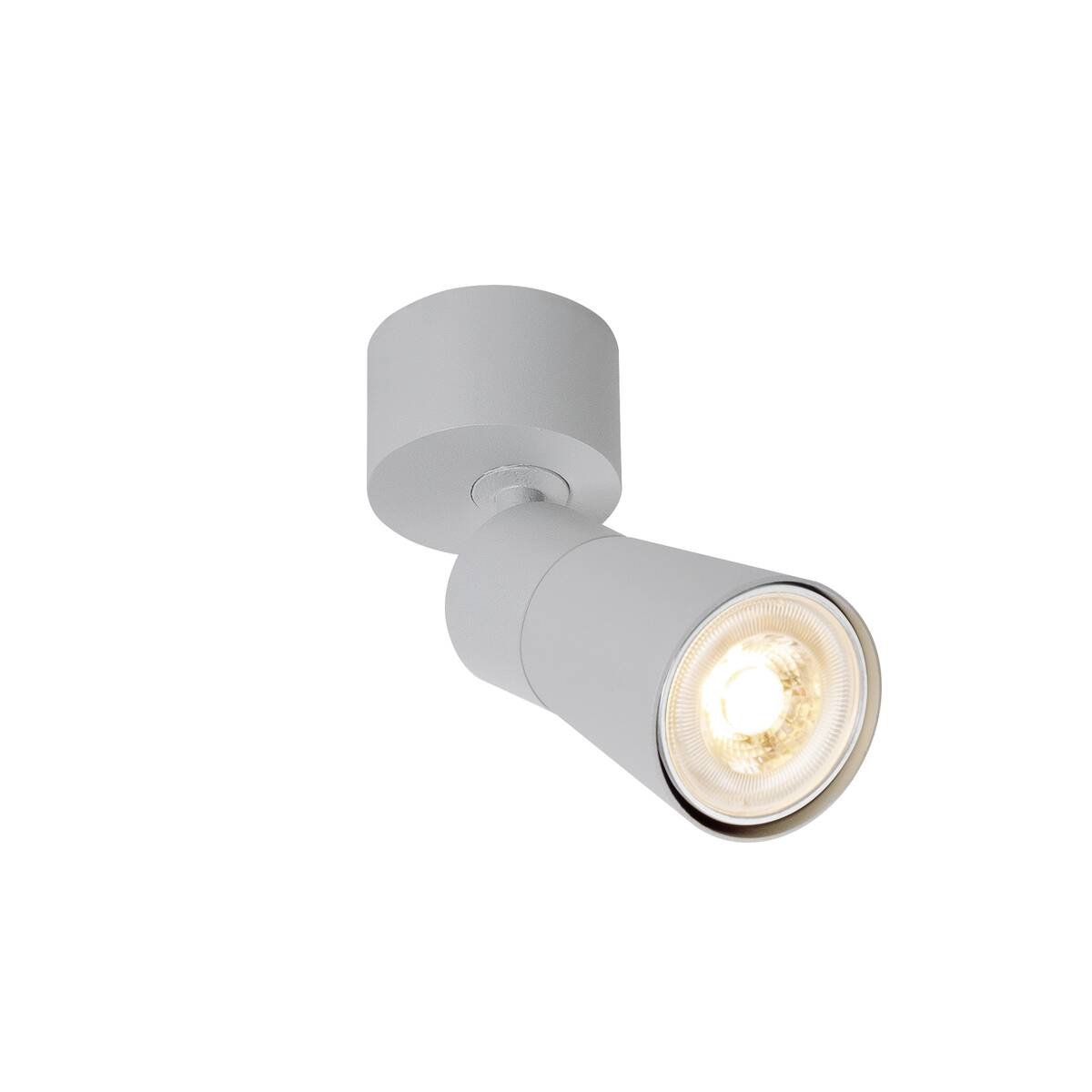 LA 1008291 PURI 2.0 Cone nástěnné a stropní svítidlo, 1x max. 6W GU10, šedá - BIG WHITE (SLV)