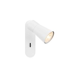 Obrázek pro produkt PURI 2.0 Cone nástěnné a stropní svítidlo, vypínač, obdélníkový, 1x max. 6W GU10, bílá - BIG WHITE (SLV)