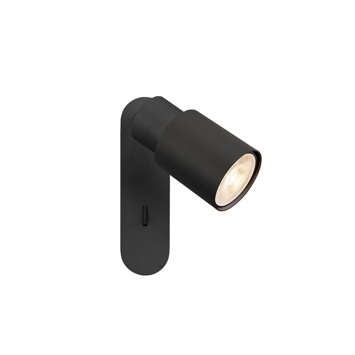 LA 1008296 PURI 2.0 Tube nástěnné a stropní svítidlo, spínač, obdélníkový, 1x max. 6W GU10, černá - BIG WHITE (SLV)