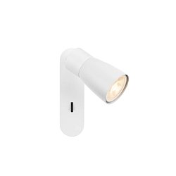 Obrázek pro produkt PURI 2.0 Dome nástěnné a stropní svítidlo, vypínač, obdélníkový, 1x max. 6W GU10, bílá - BIG WHITE (SLV)