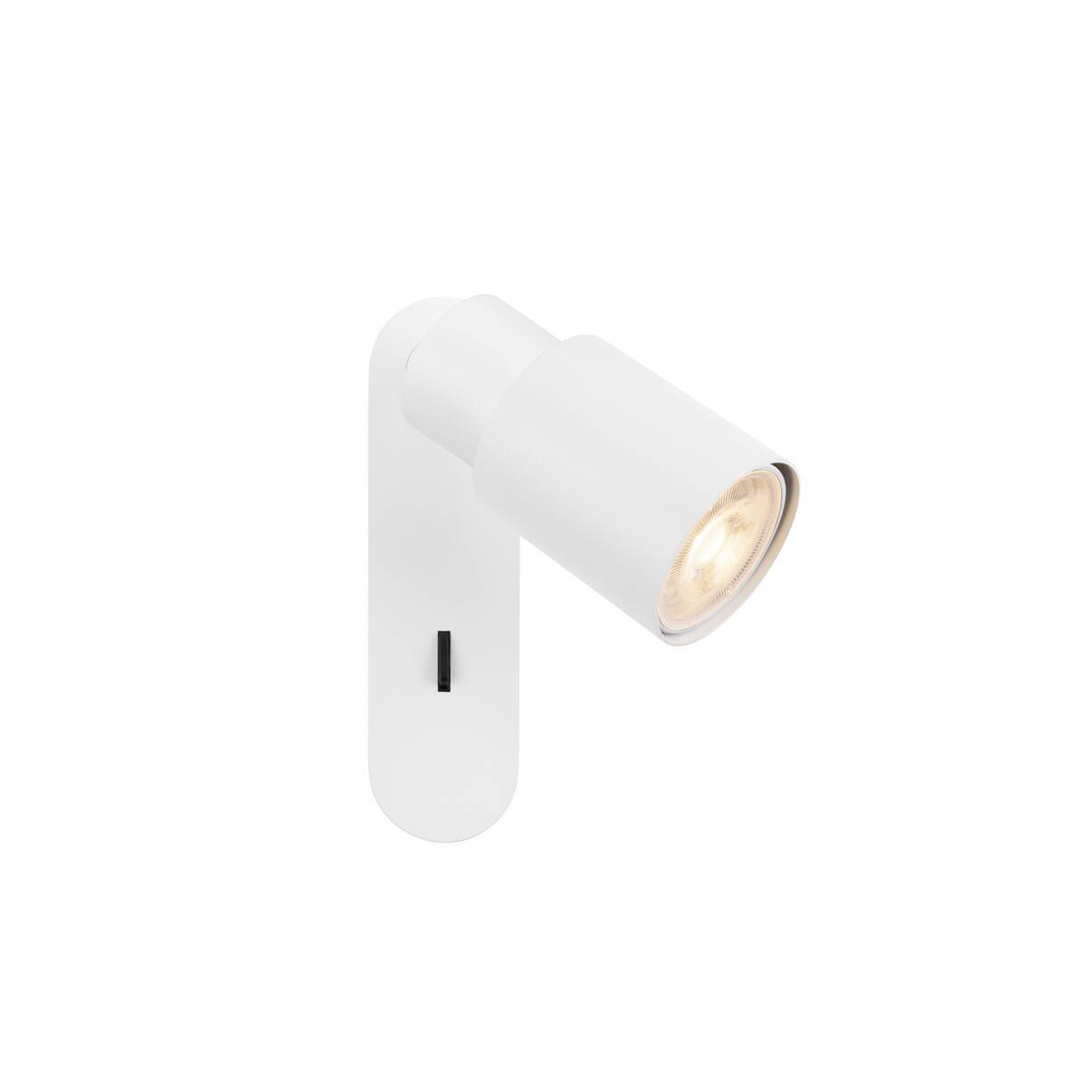 LA 1008298 PURI 2.0 Tube nástěnné a stropní svítidlo, vypínač, obdélníkový, 1x max. 6W GU10, bílá - BIG WHITE (SLV)