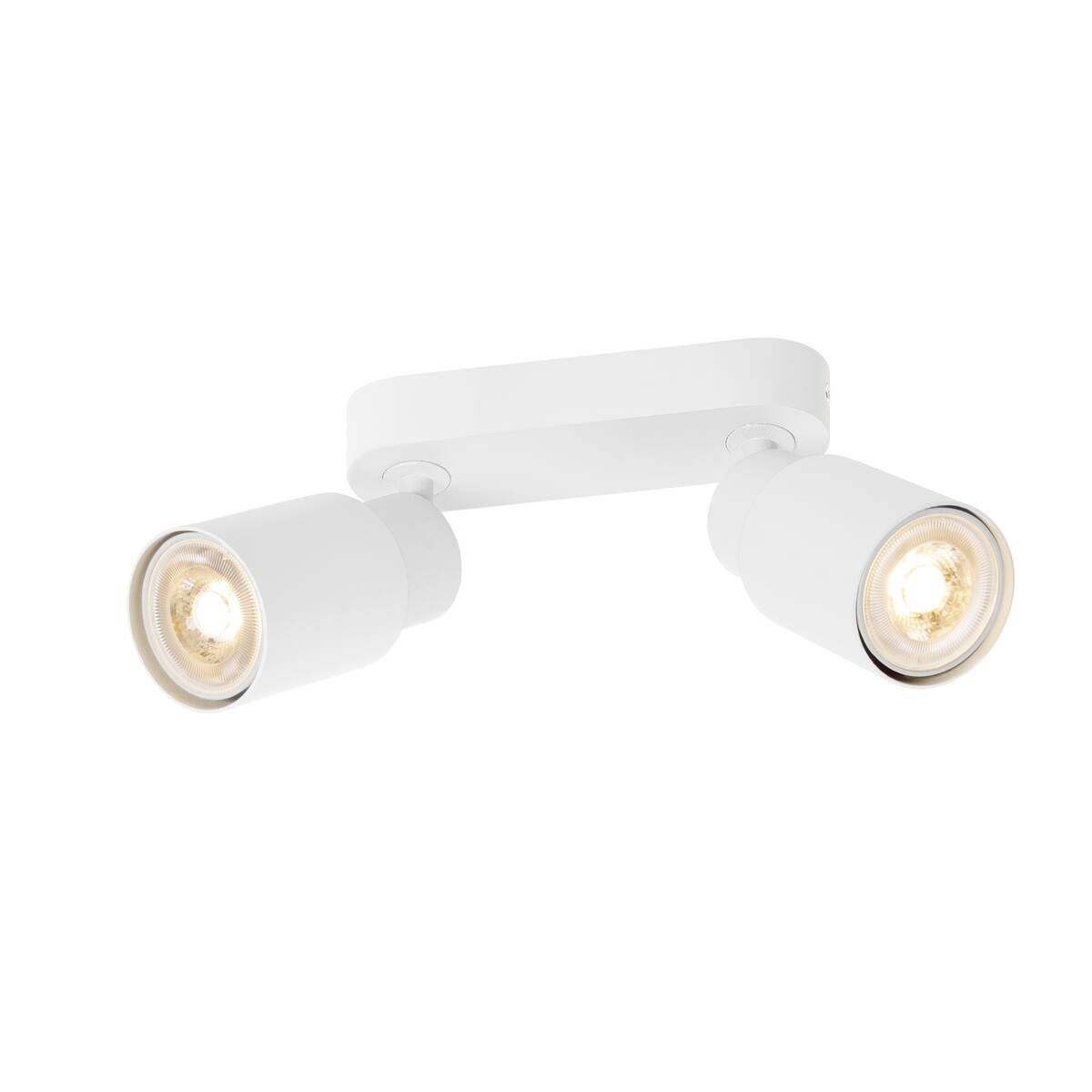 LA 1008363 PURI 2.0 Tube nástěnné a stropní svítidlo pro povrchovou montáž, dlouhé, 2 x max. 6W GU10, bílé - BIG WHITE (SLV)
