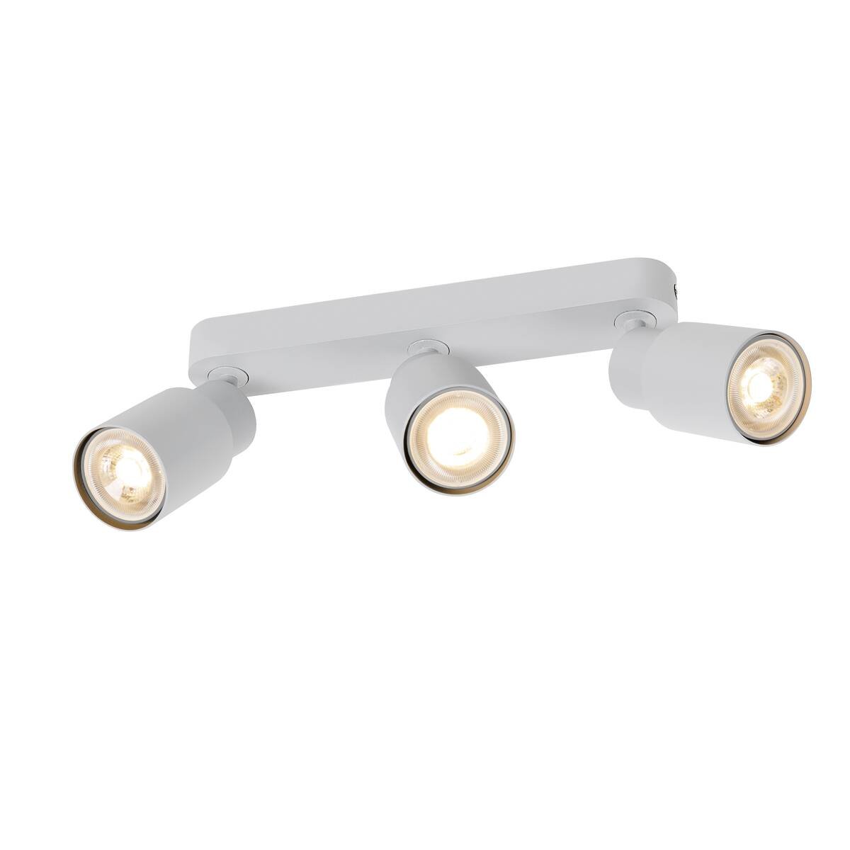LA 1008323 PURI 2.0 Tube nástěnné a stropní svítidlo, dlouhé provedení, 3 x max. 6W GU10, šedá - BIG WHITE (SLV)