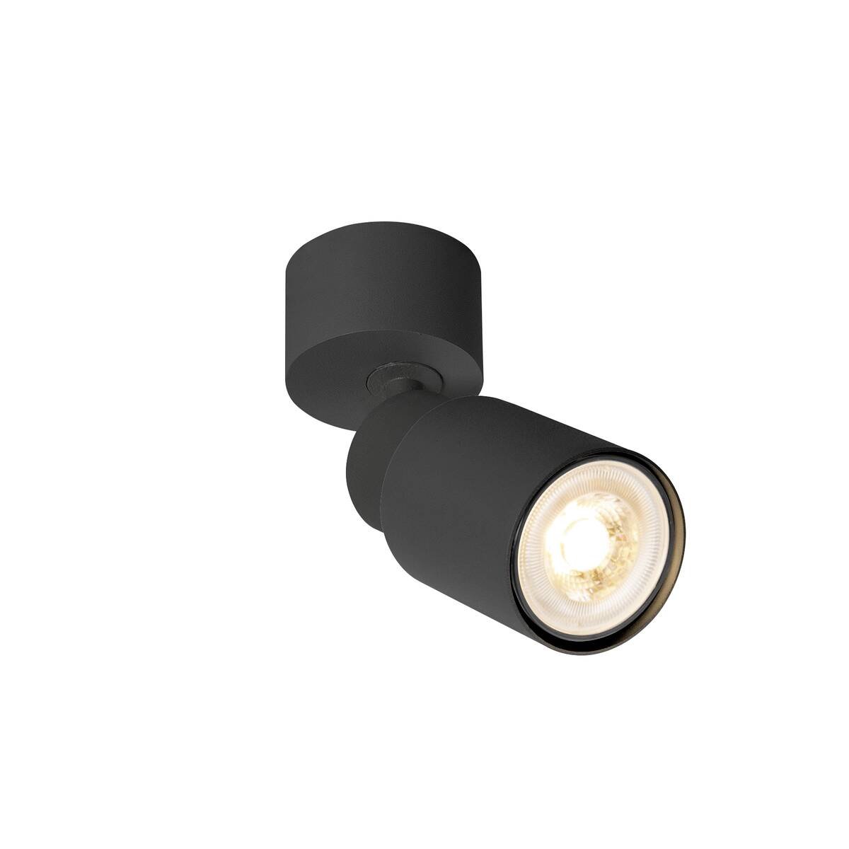 LA 1008284 PURI 2.0 Tube nástěnné a stropní svítidlo, 1x max. 6W GU10, černá - BIG WHITE (SLV)