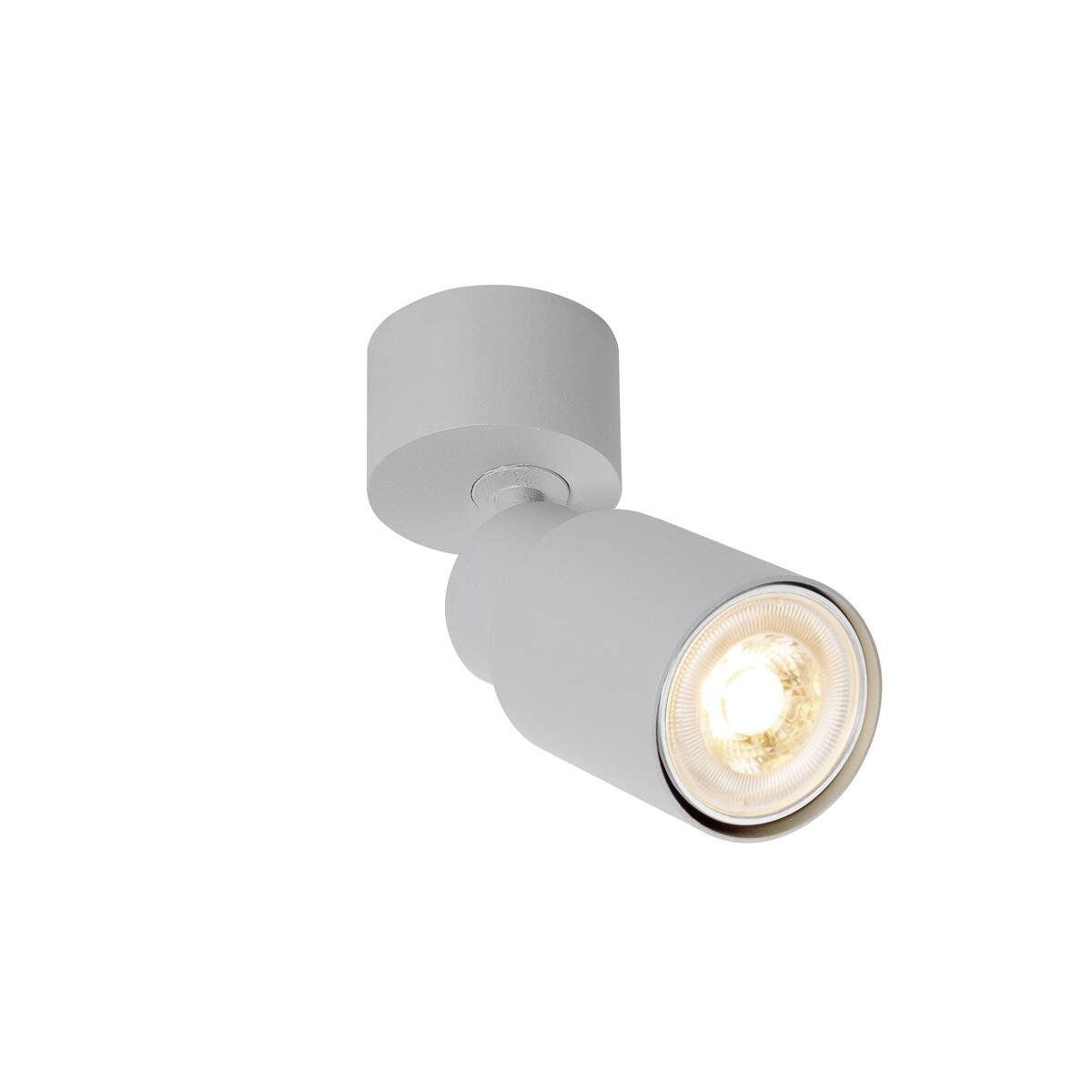 LA 1008287 PURI 2.0 Tube nástěnné a stropní svítidlo, 1x max. 6W GU10, šedá - BIG WHITE (SLV)