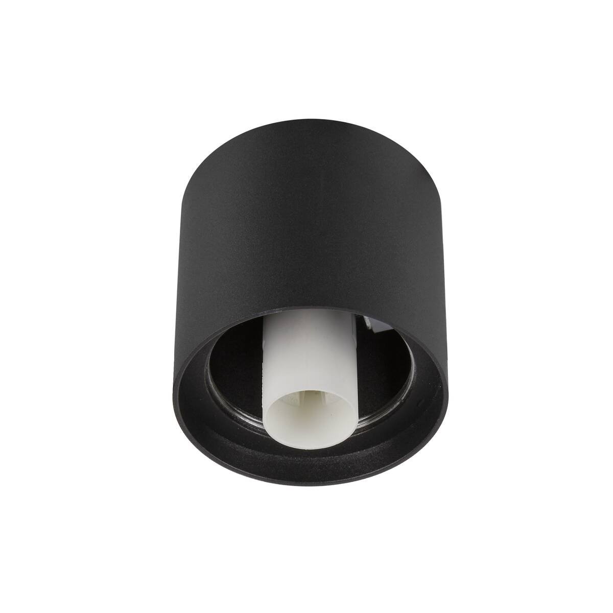 LA 1008099 VARYT povrchové stropní svítidlo, kulaté, 1x max. 6W, E14, černé - BIG WHITE (SLV)