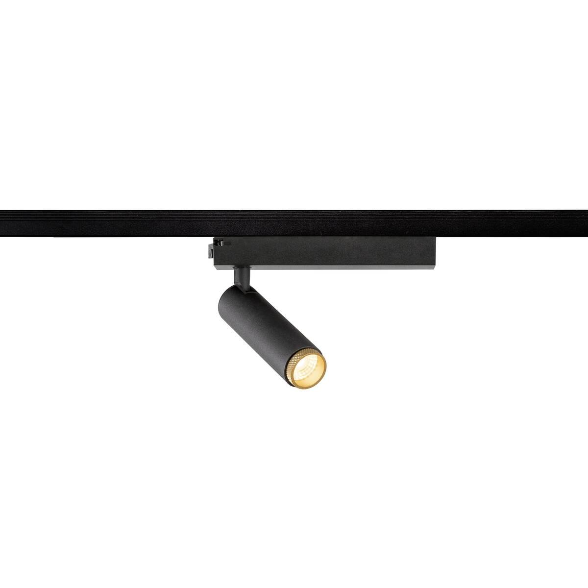 LA 1008397 GRIP! S 1~ spot, válcový, 3000K, 11W, PHASE, 29°, černý / zlatý - BIG WHITE (SLV)