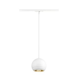Obrázek pro produkt LIGHT EYE® 150 1~ závěsné svítidlo, GU10, délka závěsu 150cm, 1x max. 13W, matte white - BIG WHITE (SLV)