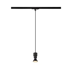 Obrázek pro produkt PURI 2.0 Basic 1~ závěsné svítidlo, GU10, délka závěsu 200cm, 1x max. 6W, černá - BIG WHITE (SLV)