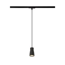 Obrázek pro produkt PURI 2.0 Dome 1~ závěsné světlo, GU10, délka závěsu 200cm, 1x max. 6W, černá barva - BIG WHITE (SLV)