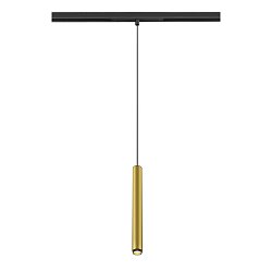 Obrázek pro produkt GRIP! S 48V závěsné svítidlo, délka závěsu 200 cm, 2000-3000 K, 29°, DALI, Dim-to-Warm, zlatá / černá - BIG WHITE (SLV)