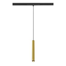 Obrázek pro produkt GRIP! S 48V závěsné svítidlo, délka závěsu 200 cm, 2000-3000 K, 29°, DALI, Dim-to-Warm, zlatá / černá - BIG WHITE (SLV)