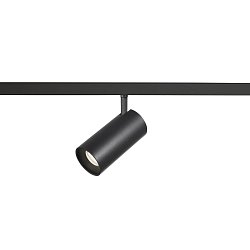 Obrázek pro produkt NUMINOS® S 48V TRACK DALI spot, černý / černý, 16W, 1130lm, 4000K, CRI90, 55° - BIG WHITE (SLV)