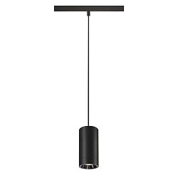Obrázek pro produkt NUMINOS® S 48V TRACK DALI závěsné svítidlo, černá / chrom, 16W, 1170lm, 4000K, CRI90, 55° - BIG WHITE (SLV)