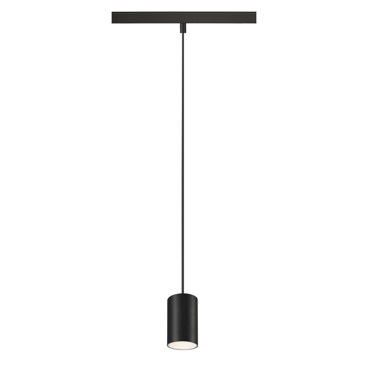 LA 1006796 NUMINOS® XS 48V TRACK DALI závěsné svítidlo, černá / bílá, 8,7W, 750lm, 4000K, CRI90, 20°. - BIG WHITE (SLV)