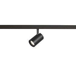 Obrázek pro produkt NUMINOS® XS 48V TRACK DALI spot, černý / černý, 8,7W, 720lm, 4000K, CRI90, 20° - BIG WHITE (SLV)