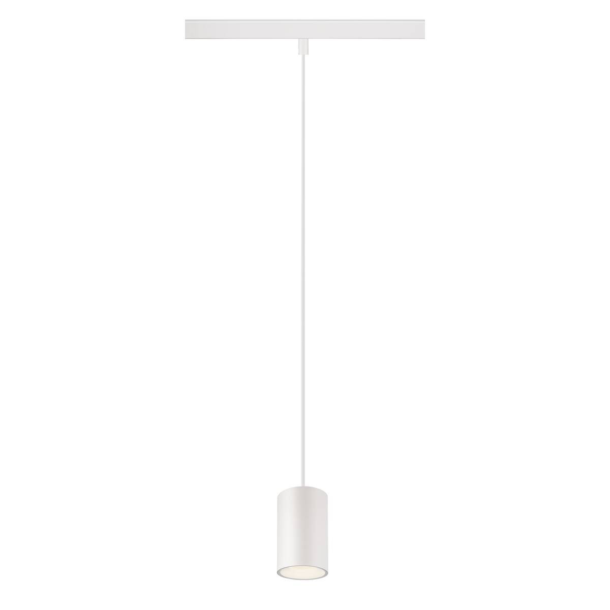 LA 1006811 NUMINOS® XS 48V TRACK DALI závěsné svítidlo, bílá / bílá, 8,7W, 740lm, 4000K, CRI90, 55° - BIG WHITE (SLV)
