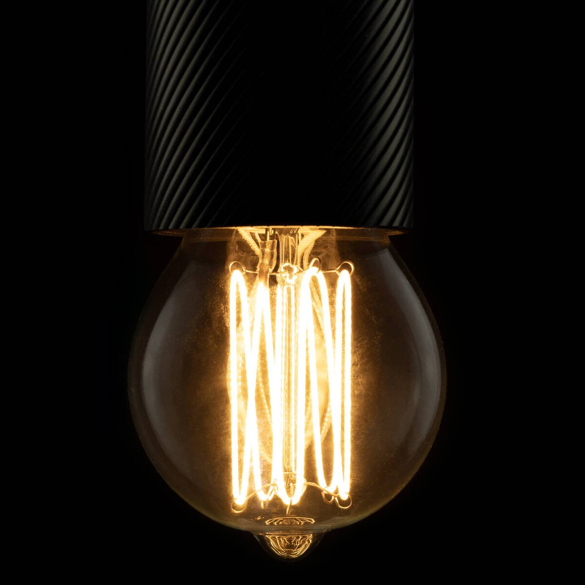 LA 1008153 LED A19 Měkká klec LED žárovka, E27, PHASE, 6W, 2200K - BIG WHITE (SLV)