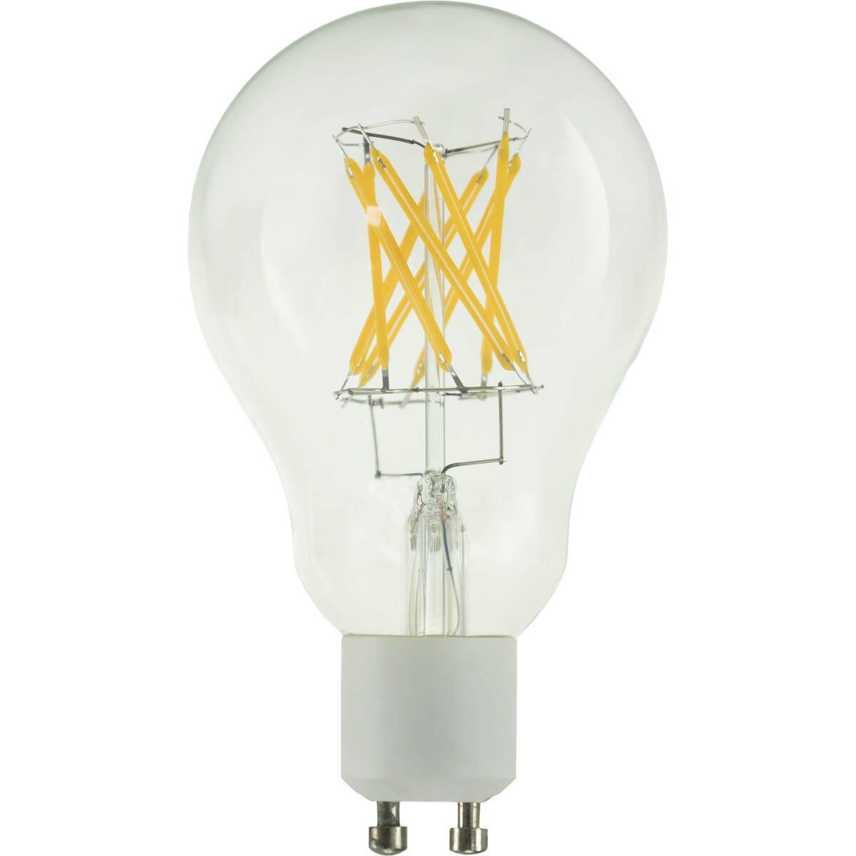 LA 1008375 LED A60 Crossed Filament LED-Leuchtmittel, GU10, PHASE, 6,5W, 2700K - BIG WHITE (SLV)