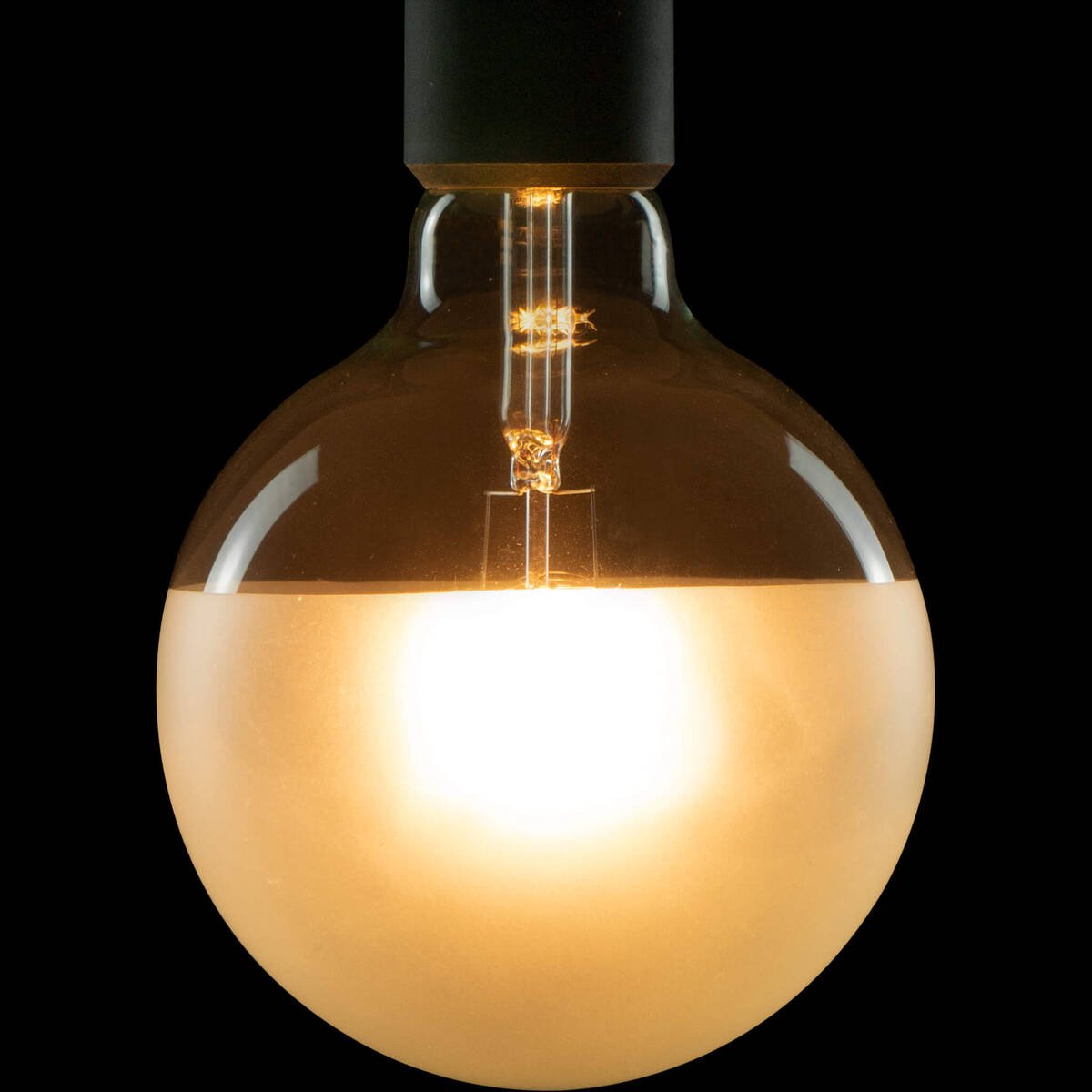 LA 1008157 LED Koule 125 Half Moon LED žárovka, E27, PHASE, 7W, 2700K - BIG WHITE (SLV)