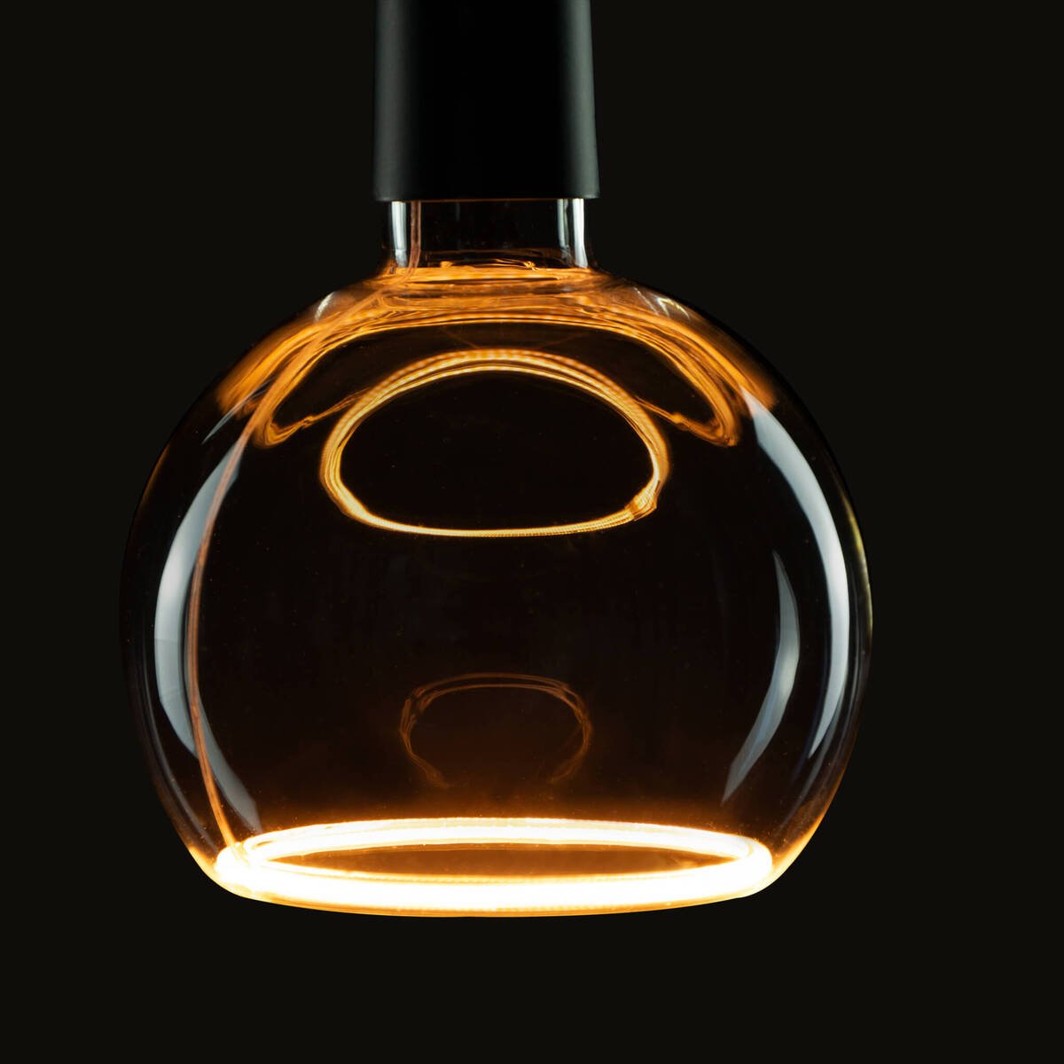 LA 1008163 LED Plovoucí Globus 150 LED žárovka, kouřově černá, E27, PHASE, 6W, 1900K - BIG WHITE (SLV)