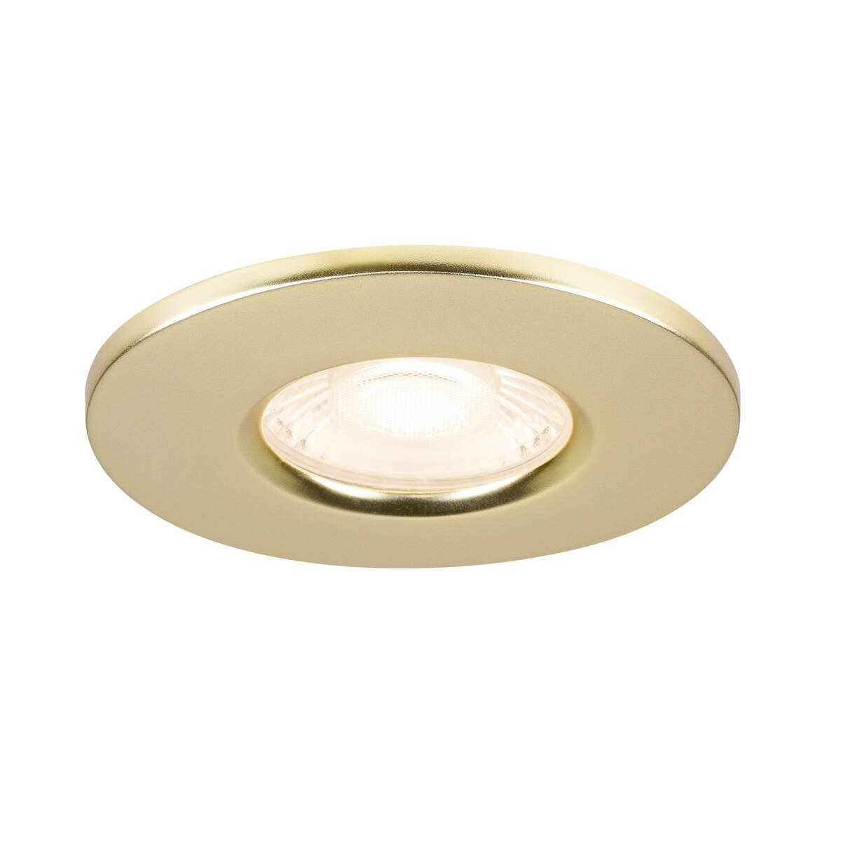 LA 1008070 Kryt UNIVERSAL DOWNLIGHT pro stropní svítidlo, IP65, kulatý, zlatý matný - BIG WHITE (SLV)