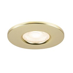 Obrázek pro produkt Kryt UNIVERSAL DOWNLIGHT pro stropní svítidlo, IP65, kulatý, zlatý matný - BIG WHITE (SLV)
