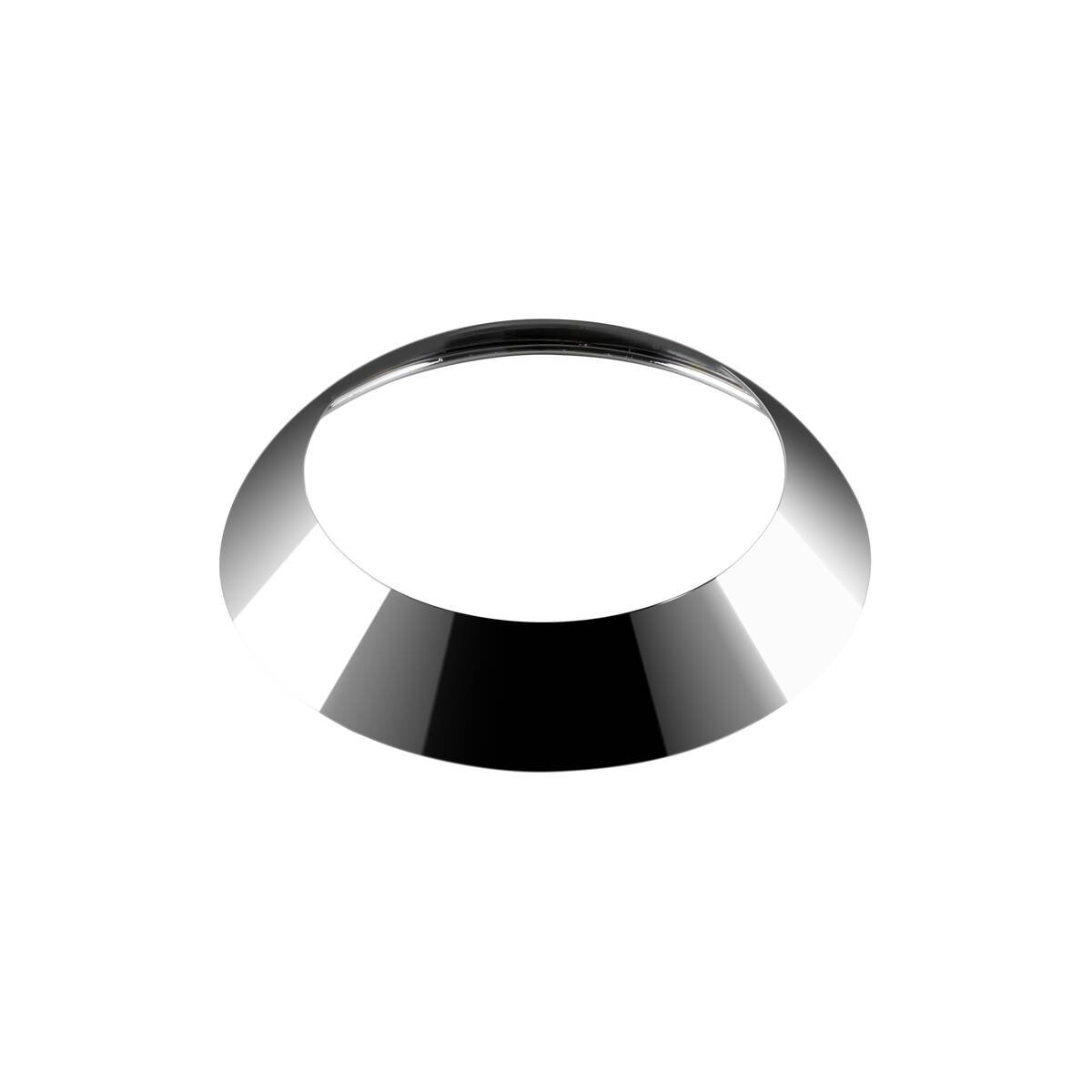 LA 1008191 LIGHT EYE® 150 ozdobný kroužek, lesklý chrom - BIG WHITE (SLV)