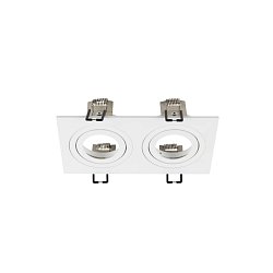 Obrázek pro produkt NEW TRIA® 155 podhledový kroužek, D: 17 Š: 9 V: 4 cm, dvousvítidlo, IP 20, bílá barva - BIG WHITE (SLV)