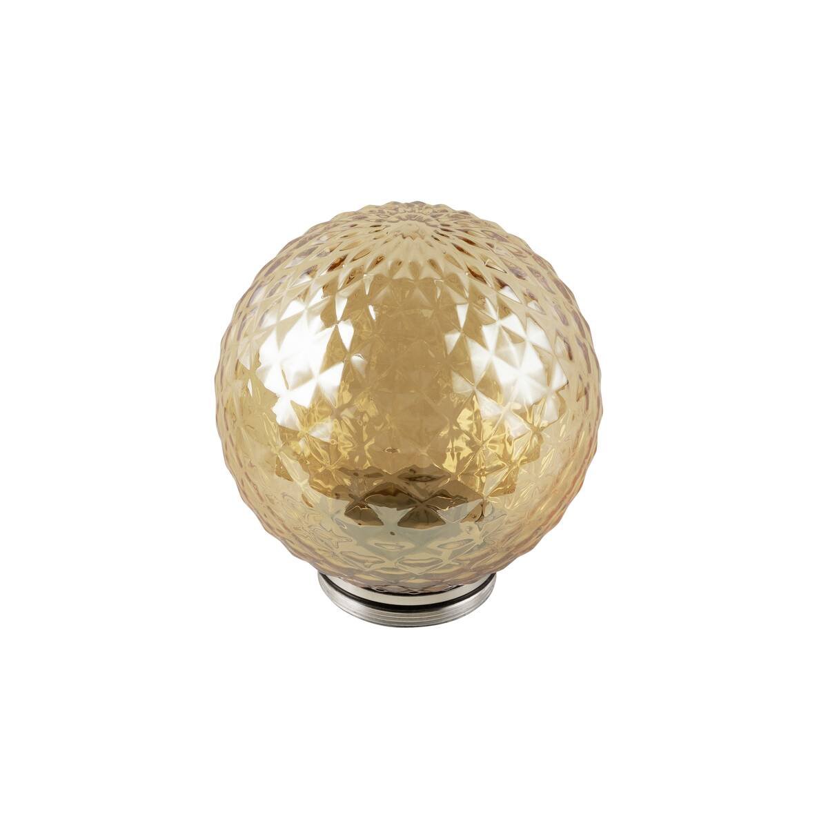 LA 1008023 Skleněné stínidlo VARYT Diamant amber - BIG WHITE (SLV)