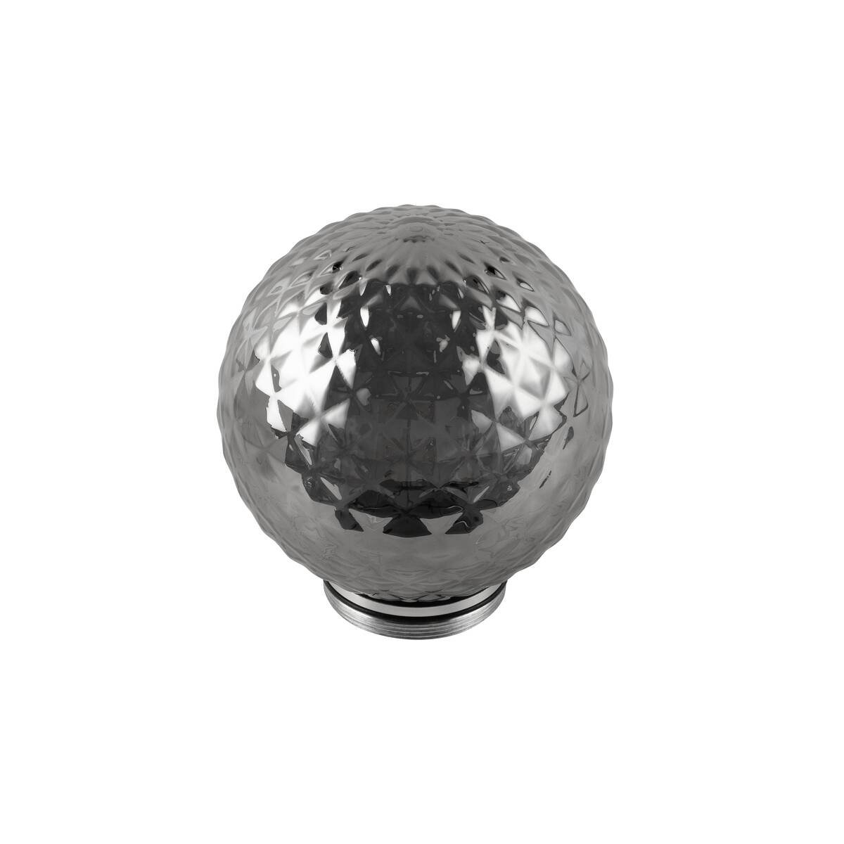 LA 1007858 Skleněné stínidlo VARYT Diamant smoke - BIG WHITE (SLV)