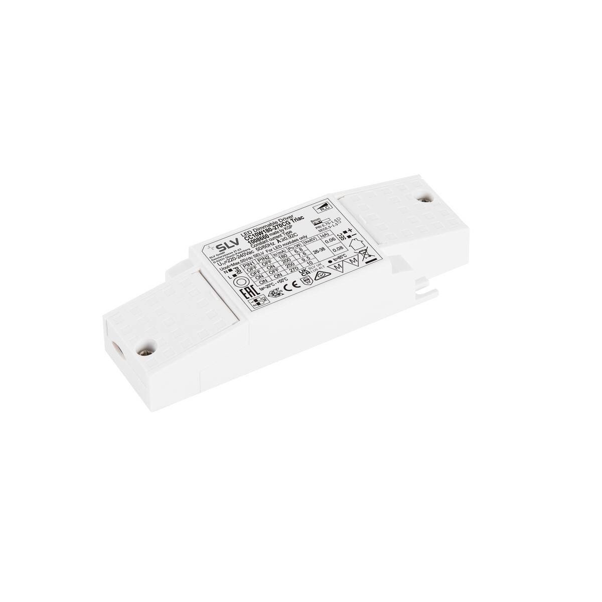 LA 1008660 LED ovladač 10W 180-270mA, FÁZE - BIG WHITE (SLV)