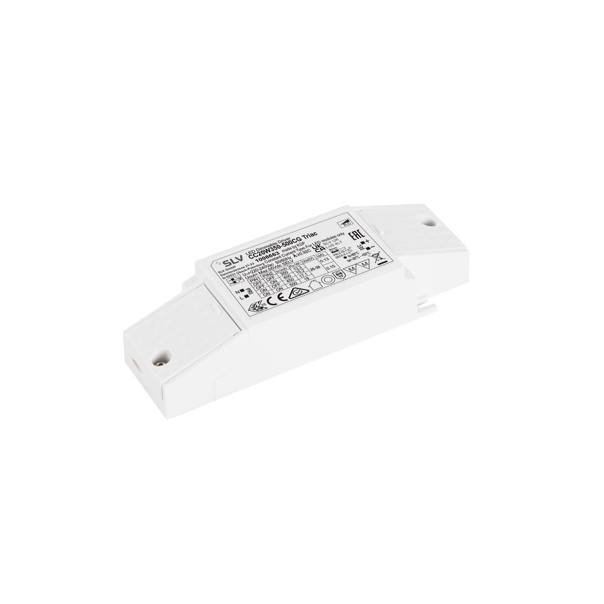 LA 1008663 LED ovladač 20W 350-500mA, FÁZE - BIG WHITE (SLV)