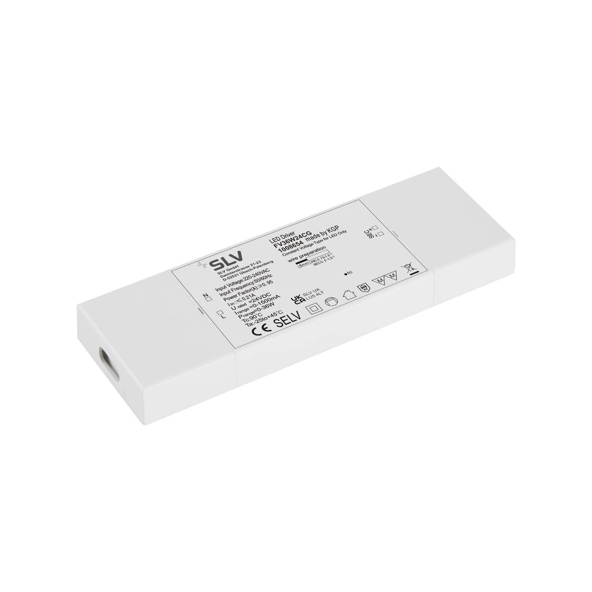 LA 1008654 LED zdroj 24V 36W - BIG WHITE (SLV)